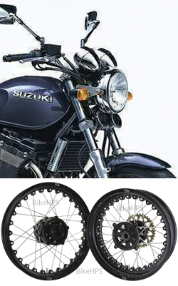 Kineo Wire Spoked Tubeless Wheels for Suzuki GSX1200 Inazuma 1998-2002