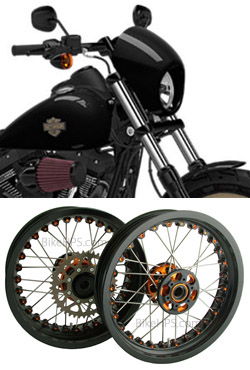 Kineo Wire Spoked Wheels for Harley-Davidson FXDLS Dyna Low Rider S 2016> onwards 