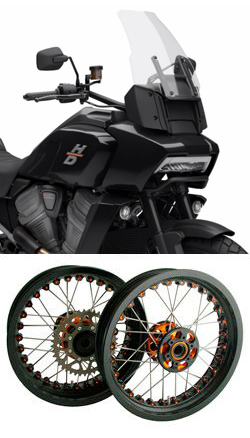 Kineo Wire Spoked Tubeless Wheels for Harley-Davidson Pan America 1250 2021> onwards