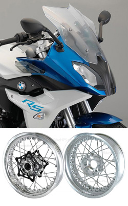 Kineo Wire Spoked Tubeless Wheels for BMW R1200RS 2015> Onwards