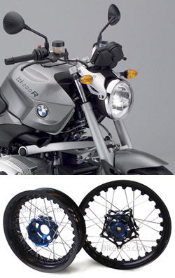 Kineo Wire Spoked Tubeless Wheels for BMW R1200R & R1200R Classic 2006-2014