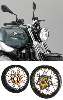 Kineo Wire Spoked Wheels for BMW R nineT Pure 2017> onwards 