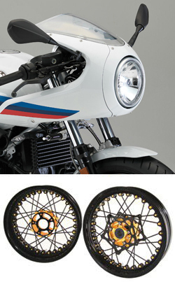 Kineo Wire Spoked Wheels for BMW R nineT Racer 2017> onwards 