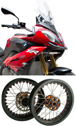 Kineo Wire Spoked Wheels for BMW S1000XR 2015> onwards 
