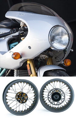 Kineo Wire Spoked Tubeless Wheels for Ducati Sport Classic, Sport 1000 & Paul Smart 1000 2006-2012
