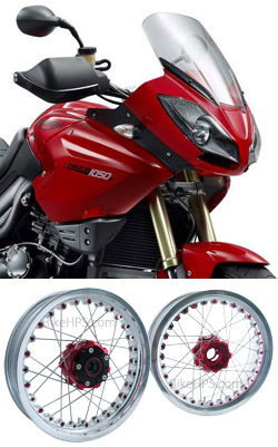 Kineo Wire Spoked Wheels for Triumph Tiger 1050 2006-2013