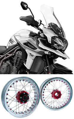 Kineo Wire Spoked Wheels for Triumph 1200 Tiger 2018> onwards