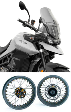 Kineo Wire Spoked Wheels for Triumph Tiger 900, 900GT/Pro, 900 Rally/Pro  2020> onwards 