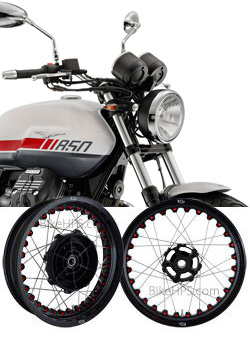 Kineo Wire Spoked Wheels for Moto Guzzi V7 850  (All models) 2021> onwards 
