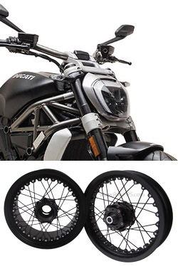 Kineo Wire Spoked Tubeless Wheels for Ducati 1262 XDiavel 2016> onwards