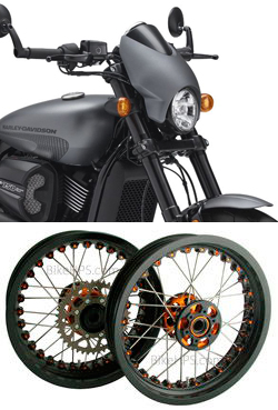 Kineo Wire Spoked Wheels for Harley-Davidson XG750A Street Rod 750 2017> onwards 