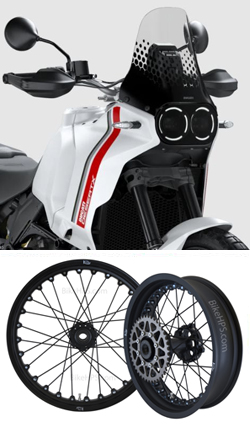 Kineo Wire Spoked Tubeless Wheels for Ducati DesertX 2022> onwards