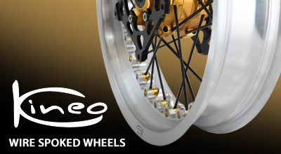 Kineo Spoked Wire Motorcycle Wheels