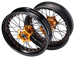 Kineo Tubeless Supermoto Wheels for TM Moto EN, MX, SMR & SMX Series