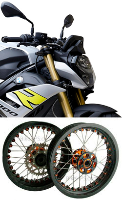 Kineo Wire Spoked Tubeless Wheels for BMW S1000R 2021> onwards
