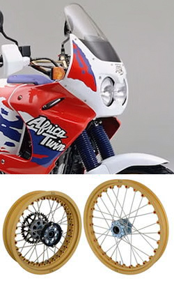 Kineo Wire Spoked Tubeless Wheels for Honda XRV750 Africa Twin 1990-2003