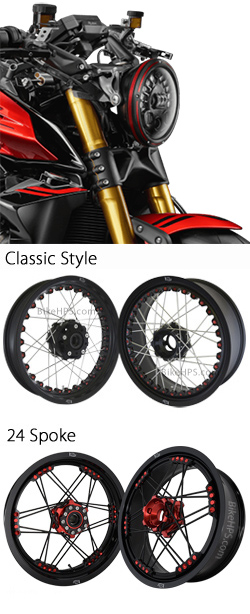 Kineo Wire Spoked Rear Wheel for MV Agusta Rush 2020> onwards 