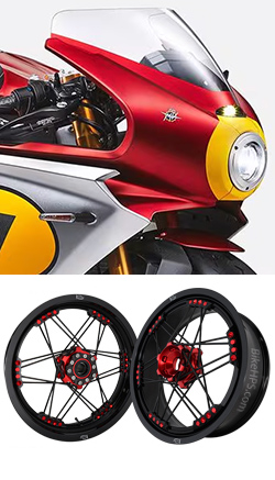 Kineo Wire Spoked Tubeless Wheels for MV Agusta Superveloce 800 Ago 2021> onwards