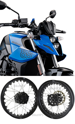 Kineo Wire Spoked Tubeless Wheels for Suzuki GSX-8S 2023> onwards