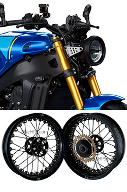 Kineo Wire Spoked Tubeless Wheels for Yamaha XSR900 2022> onwards 
