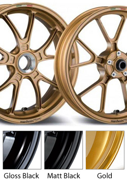 Marchesini M10RS Kompe Wheels for Ducati Panigale 1199, 1199S, 1199 Tricolore, Panigale R & Superleggera 2012-2014 