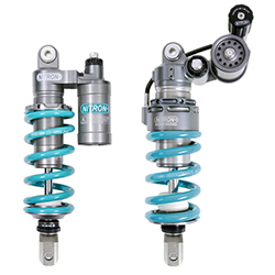Nitron Big-Piston Integral Pressurised Gas-Monotube Rear Shock Absorber for Kawasaki Ninja H2 2015> onwards 
