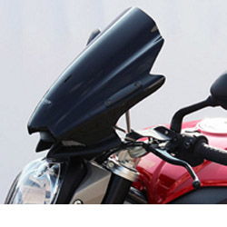 MRA MV Agusta Brutale Double Bubble/Racing Universal Motorcycle Screen