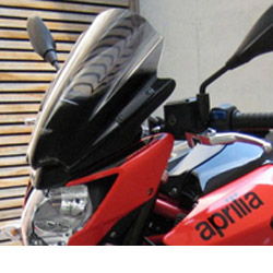 MRA Aprilia Shiver 750 Double Bubble/Racing Universal Motorcycle Screen 