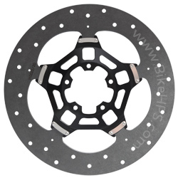 SICOM DMC Dual Matrix Composite Ceramic T-Drive Front Brake Discs for Aprilia (includes pads) 