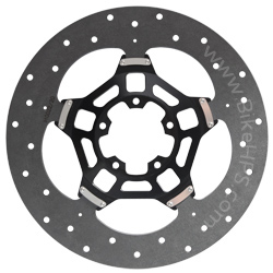 SICOM DMC Dual Matrix Composite Ceramic T-Drive Front Brake Discs for Voxon (Front pair with pads) 