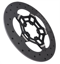 SICOM DMC Dual Matrix Composite Ceramic T-Drive Front Brake Discs for Ducati (pair with pads)