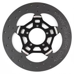 SICOM DMC Dual Matrix Composite Ceramic T-Drive Front Brake Discs for Kawasaki (includes pads)