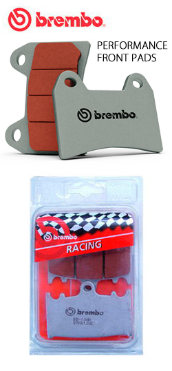 Brembo Norton Sintered SR Compound Front Brake Pads For Fast Road & Track Use (Complete Front Axle Set)