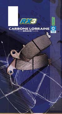 Carbone Lorraine 1163-RX Sintered Rear Pads 
