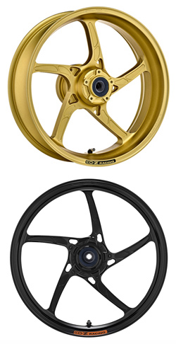 OZ Piega Forged Aluminium Wheels for Ducati Motorcycles (Pair) 