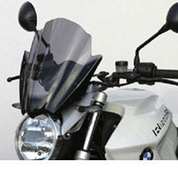 MRA BMW R1200R 2006-2014 Double Bubble/Racing Universal Motorcycle Screen 