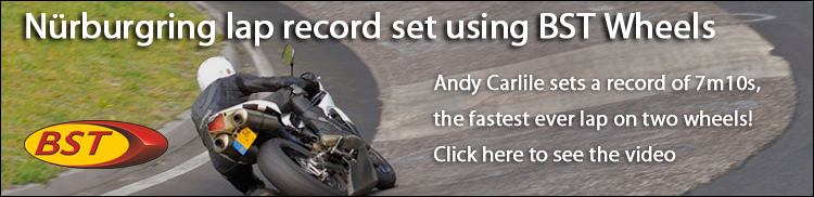 Andy Carlile Andy Carlile Nurgburgring BST Motorcycle Wheels