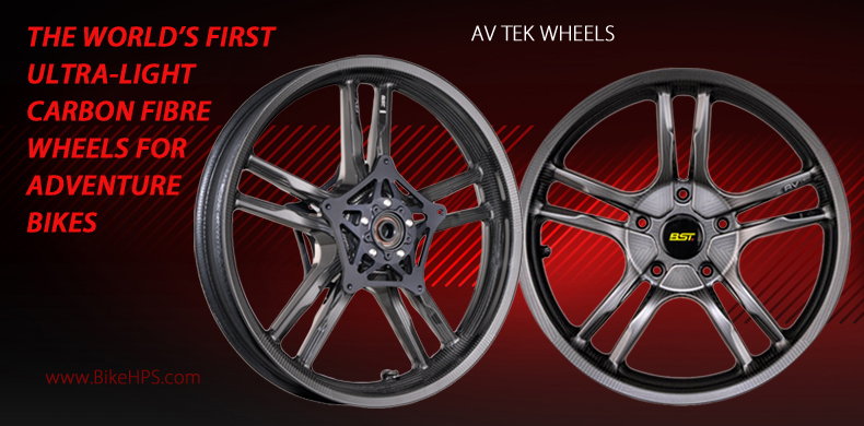 BST AV TEK Carbon Fibre Wheels for Adventure Bikes