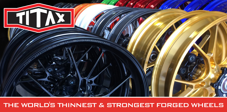 Titax Lightweight Motorcycle Wheels