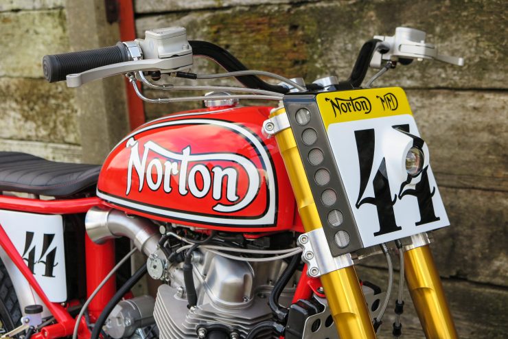 Norton MM with ISR Master Cylinders