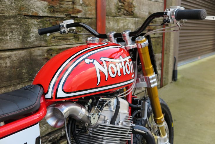 Norton Commando and ISR Brakes