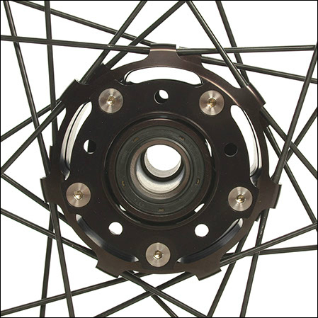 Kineo Wheels - Hub Closeup
