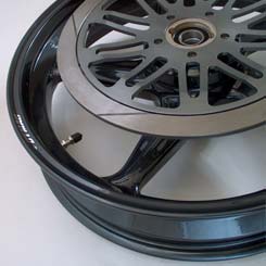 PFM Brake Discs on Wheel