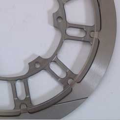 PFM Brake Disc Closeup