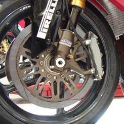 PFM Brake Discs on Bike