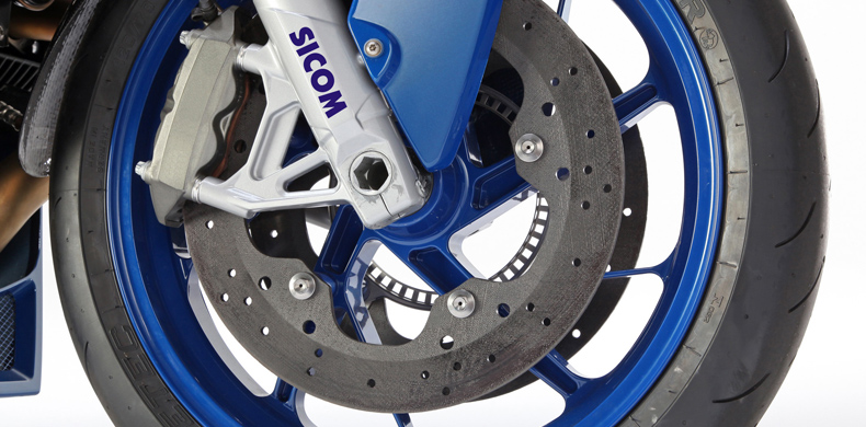 Sicom Brake Discs on BMW HP2