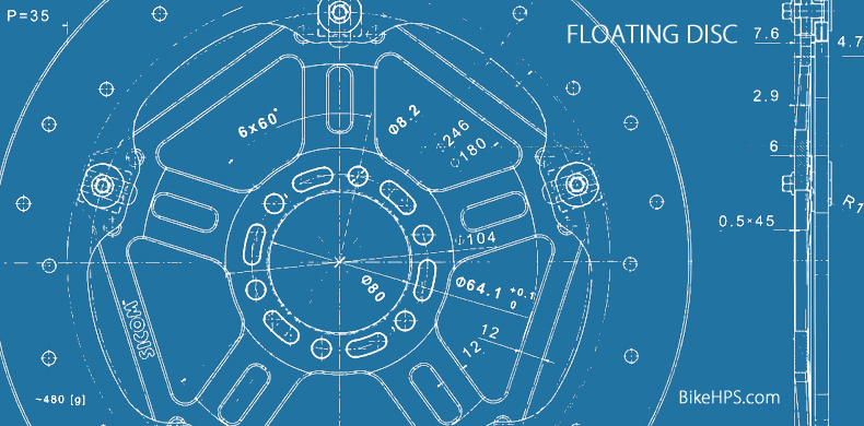 Sicom Floating Motorcycle Brake Discs